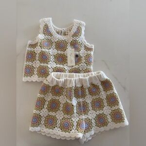 Rylee + Cru Crochet Tank Set